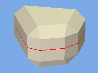 3 D bevels