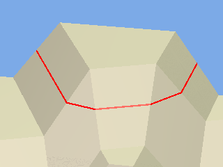 3 D bevels