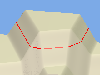 3 D bevels